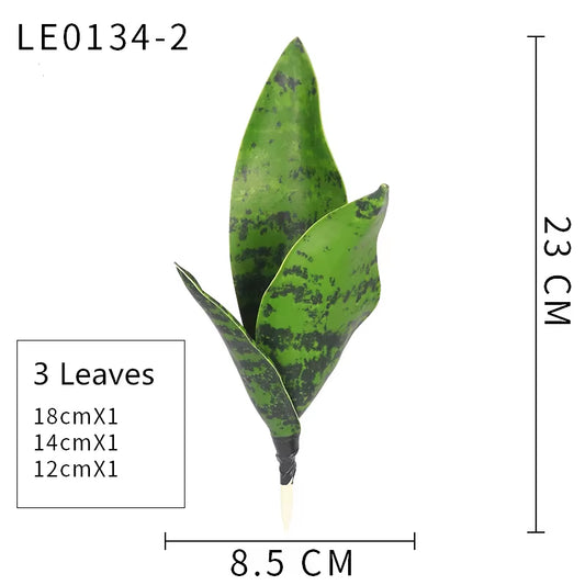 Artificial Plants Realistic Succulents Indoor and Outdoor Aloe Vera Tropical Fake Long Leaves Room Decoration Accessories