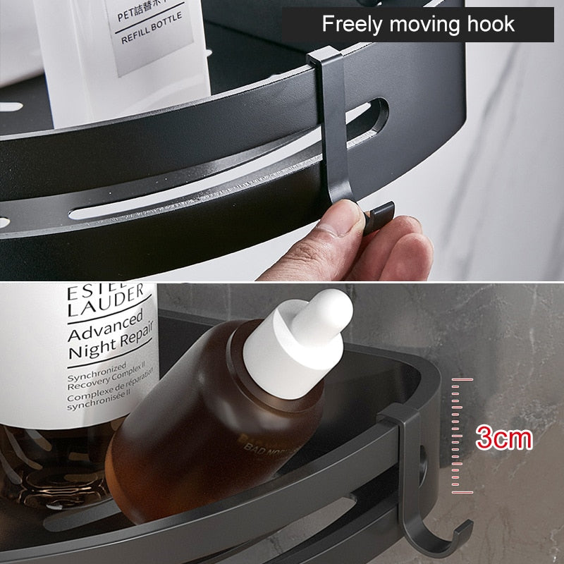 Bathroom Shelf Organizer Storage Rack-3