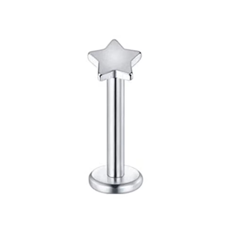 7 Pairs 16G Surgical Steel Internally Threaded Micro CZ Gem Top Tragus/Helix/Labret Stud Earrings 6Mm 8Mm 10Mm 12Mm