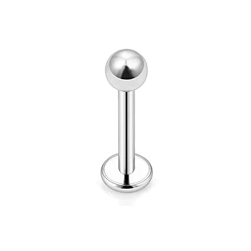 7 Pairs 16G Surgical Steel Internally Threaded Micro CZ Gem Top Tragus/Helix/Labret Stud Earrings 6Mm 8Mm 10Mm 12Mm